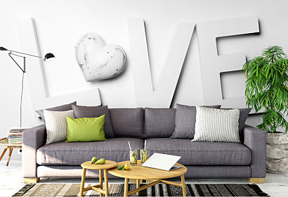3D Fototapeta Love 1022